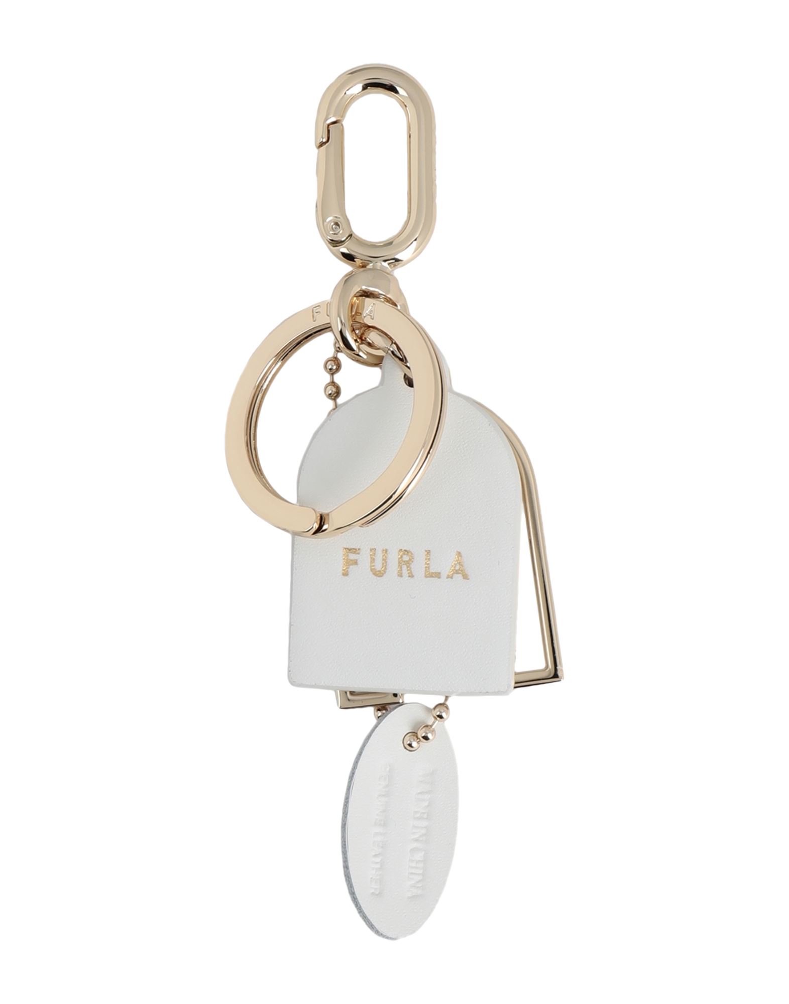 Furla Key Rings In White