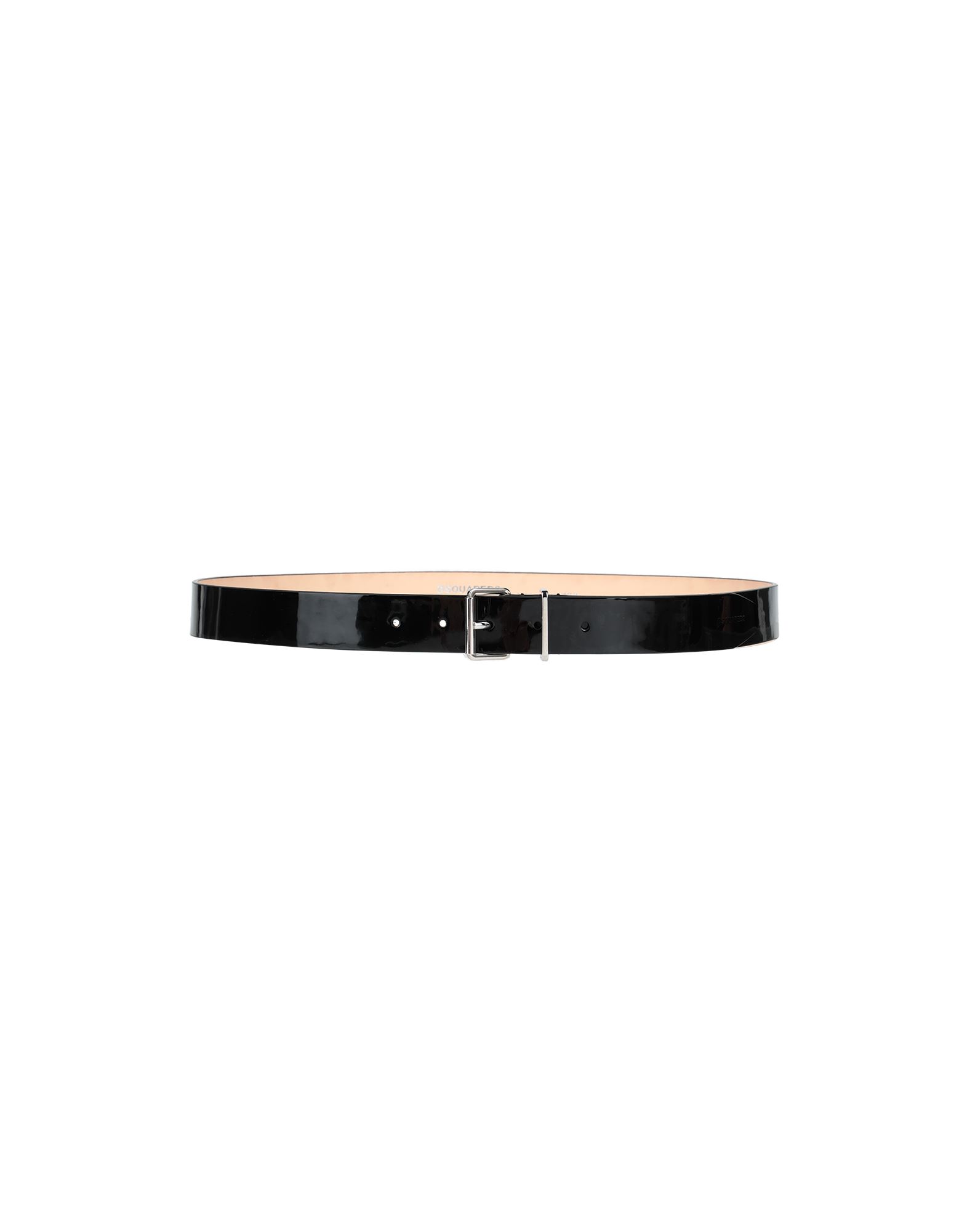 Shop Dsquared2 Man Belt Black Size 39.5 Soft Leather