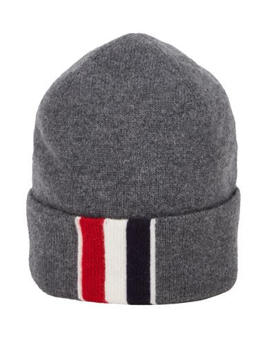 Thom Browne Man Hat Grey Size Onesize Merino Wool