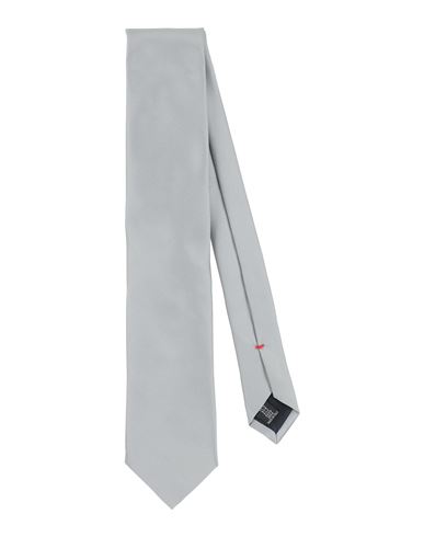 Man Ties & bow ties Light grey Size - Silk