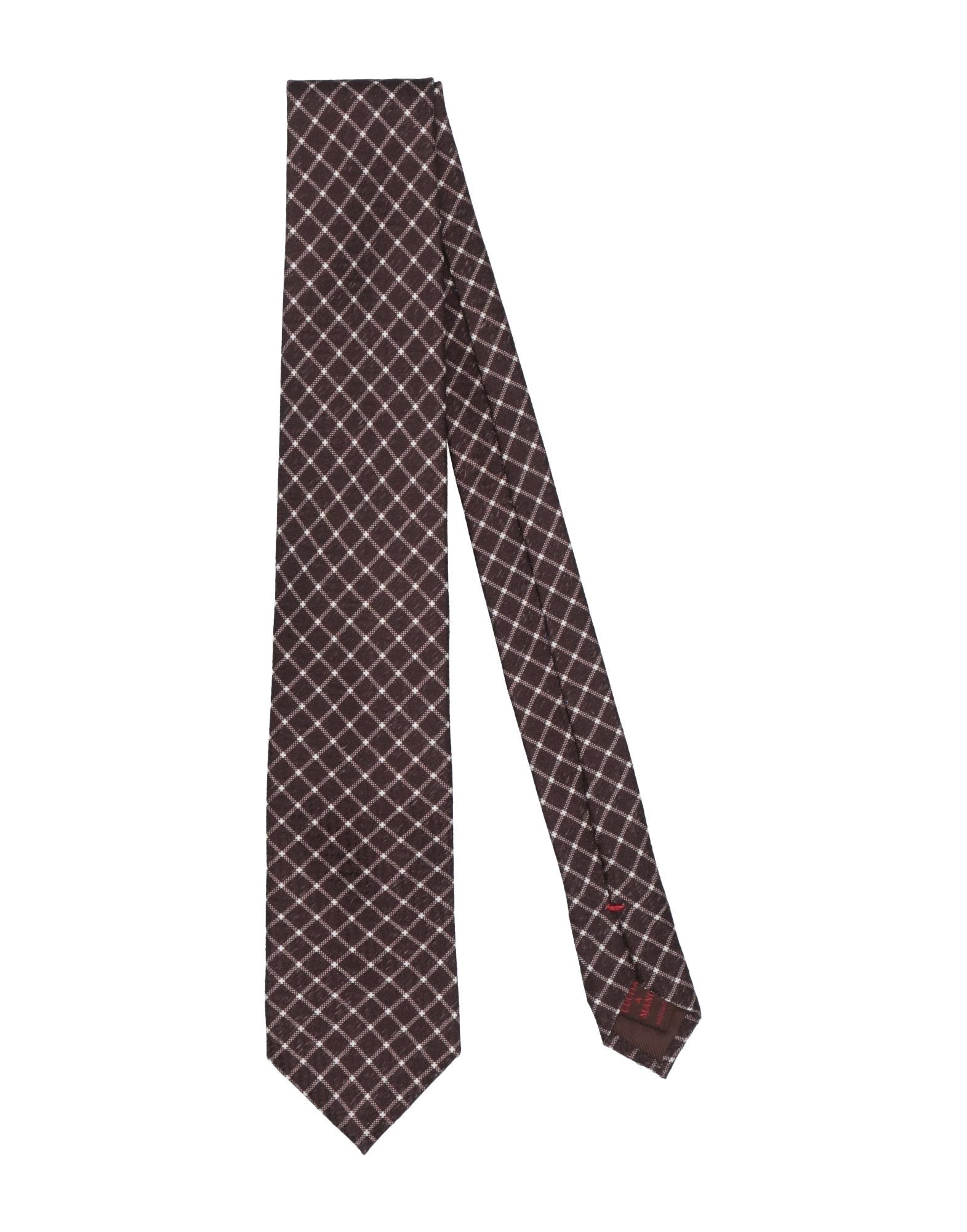 Fiorio Ties & Bow Ties In Brown | ModeSens