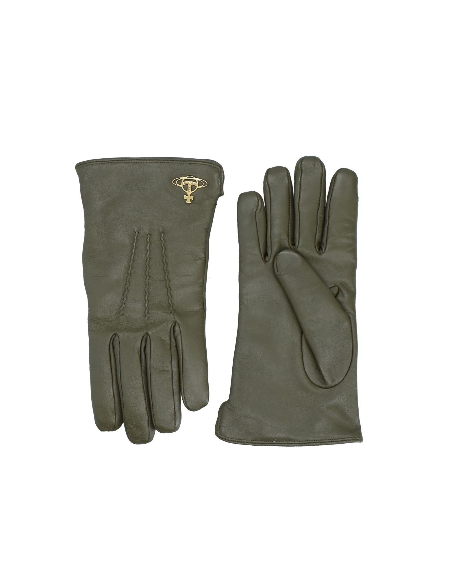 Vivienne Westwood Gloves In Military Green