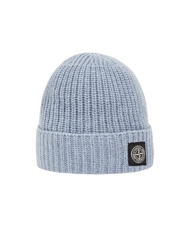 Mens Accessories Hats Stone Island Logo-patch Wool Beanie for Men 