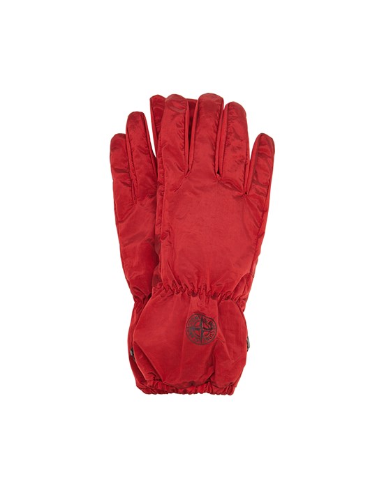  STONE ISLAND 92077 NYLON METAL IN ECONYL® REGENERATED NYLON  Gloves Man Red