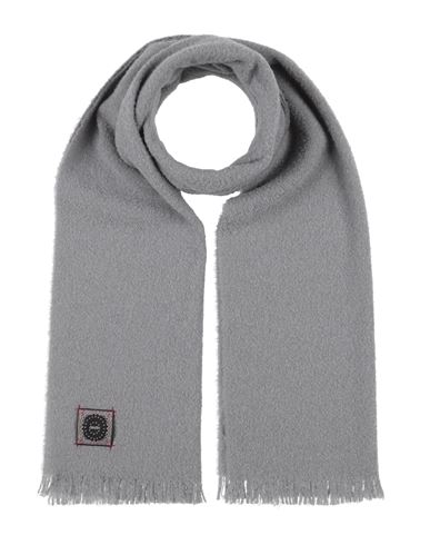 Destin Man Scarf Light Grey Size - Wool, Cashmere, Polyamide