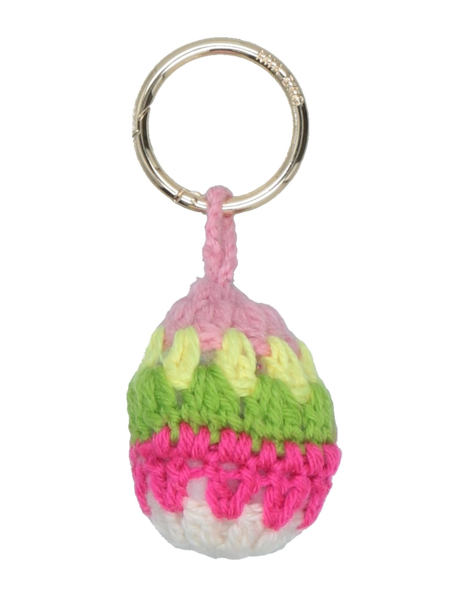 Mia Bag Key Rings In Pink