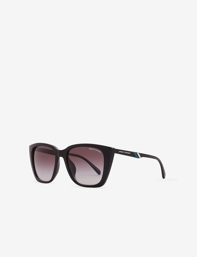 Armani Exchange Occhiale Da Sole Grigio Plastica