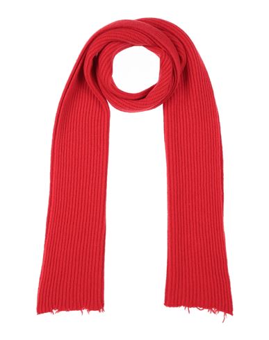 Man Scarf Red Size - Virgin Wool