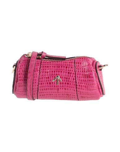 Manu Atelier Woman Cross-body Bag Garnet Size - Calfskin In Pink