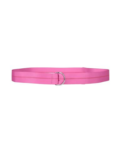 Woman Belt Burgundy Size M Viscose, Elastane, Calfskin