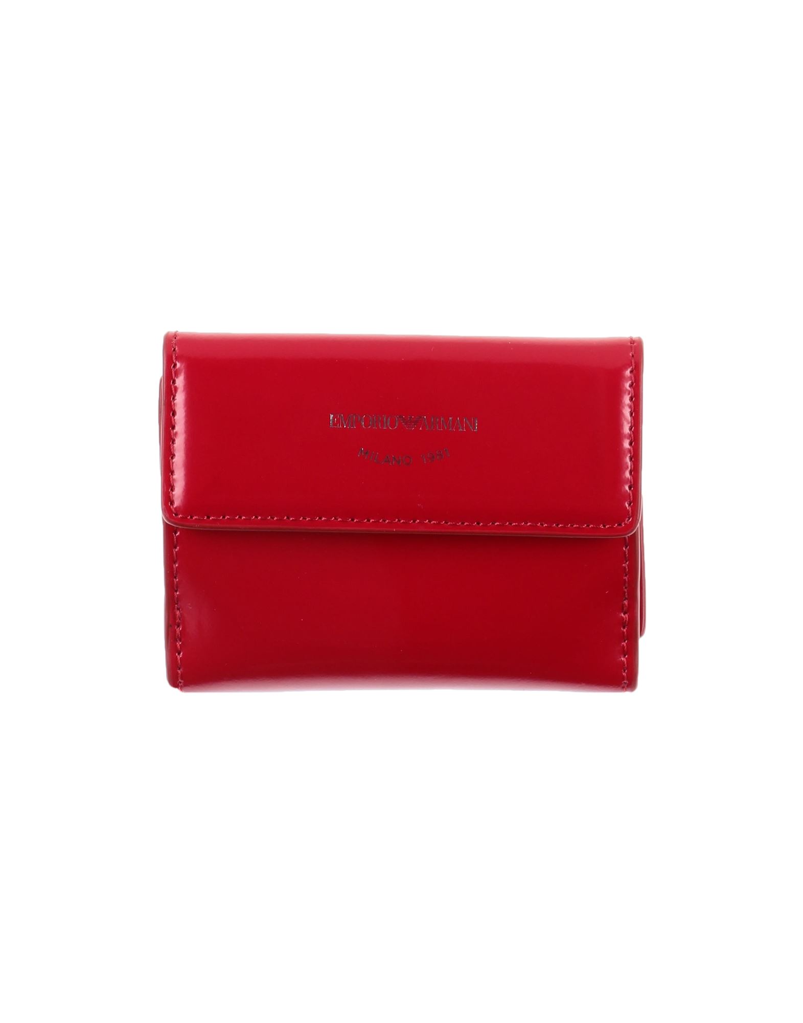 Emporio Armani Wallets In Red