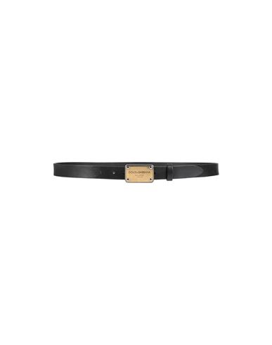 Dolce&Gabbana Cinturón Hombre Negro 95 Hombre
