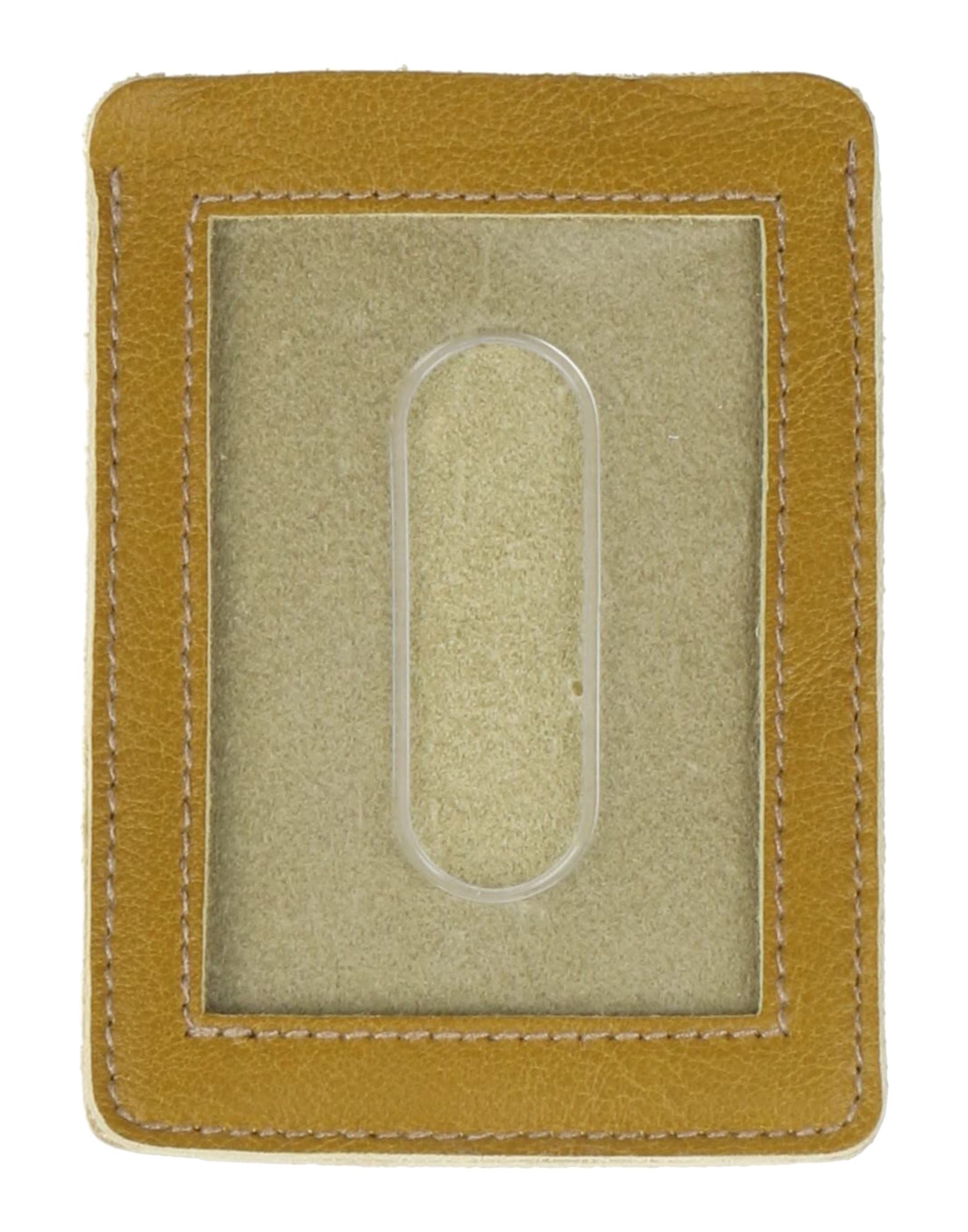Il Bisonte Document Holders In Military Green