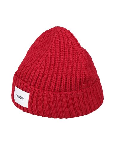 Dondup Man Hat Red Size Onesize Wool, Acrylic