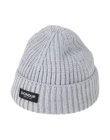 Shop Dondup Man Hat Grey Size Onesize Wool, Acrylic