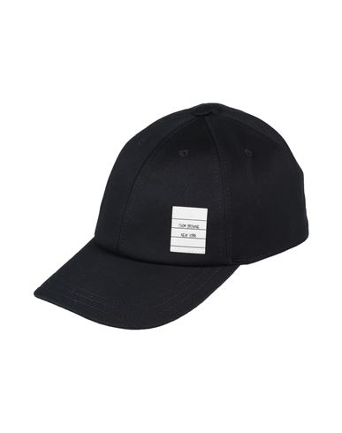 Thom Browne Man Hat Midnight Blue Size M Cotton