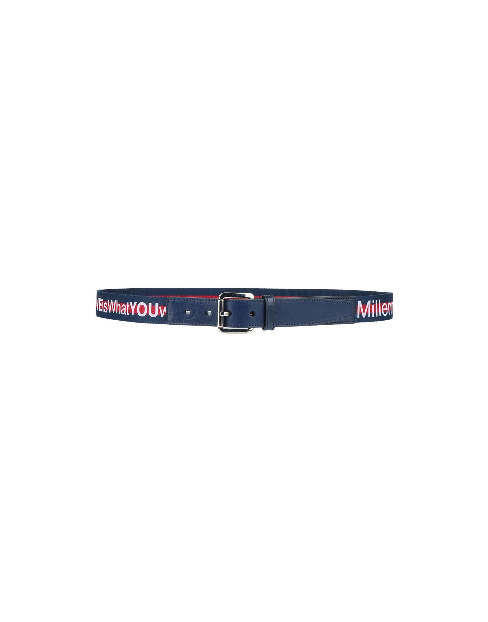 Dolce & Gabbana Belts In Dark Blue