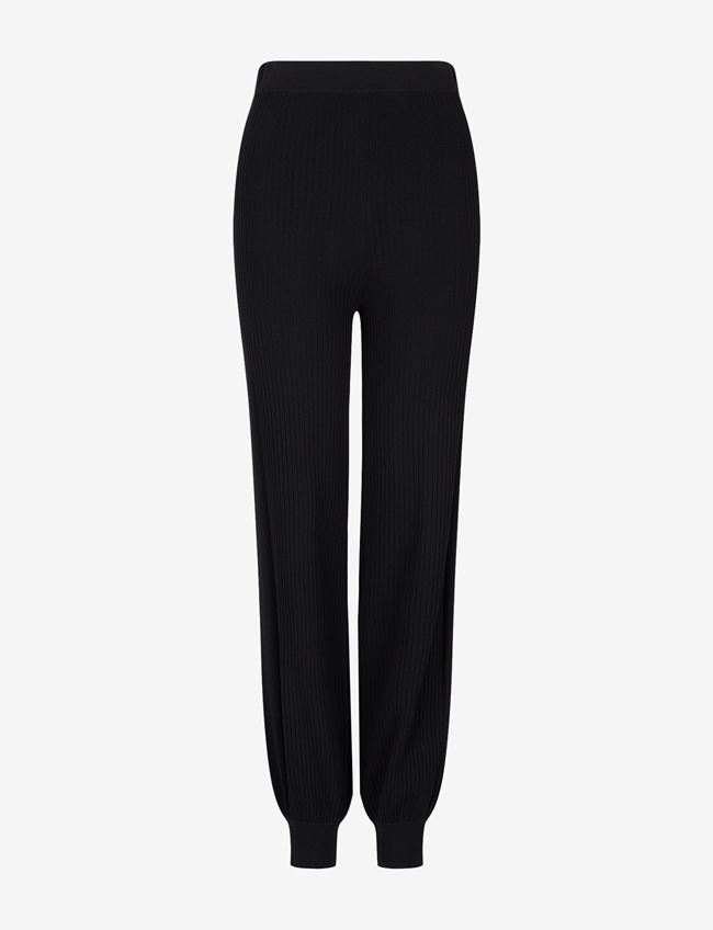 Armani Exchange Pantalone Da Jogging Nero Viscosa, Poliammide