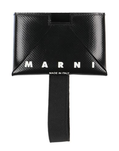 Man Document holder Black Size - Soft Leather