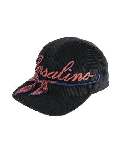 Borsalino Woman Hat Black Size 7 ⅝ Cotton, Cashmere