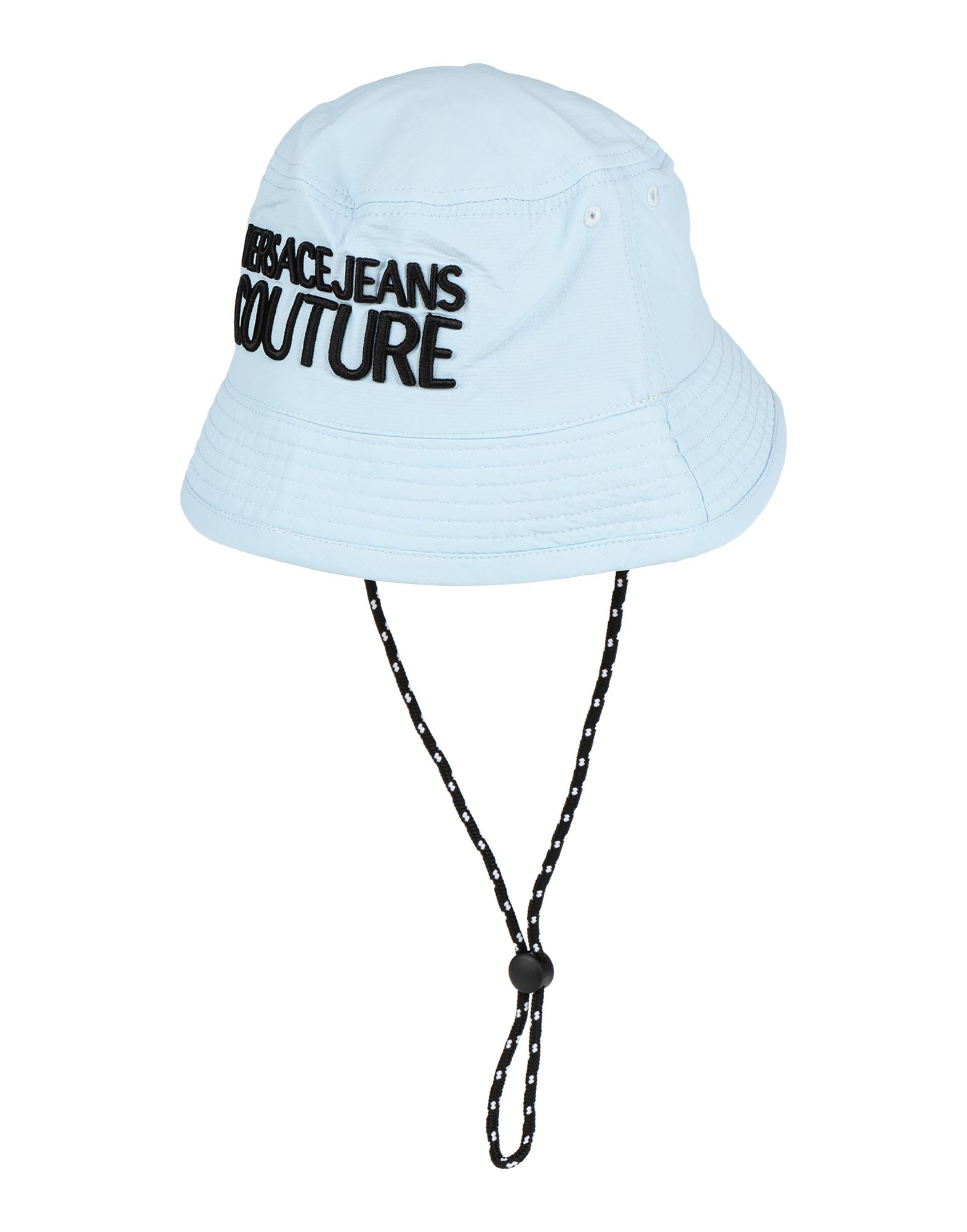 Versace Jeans Couture Hats In Sky Blue