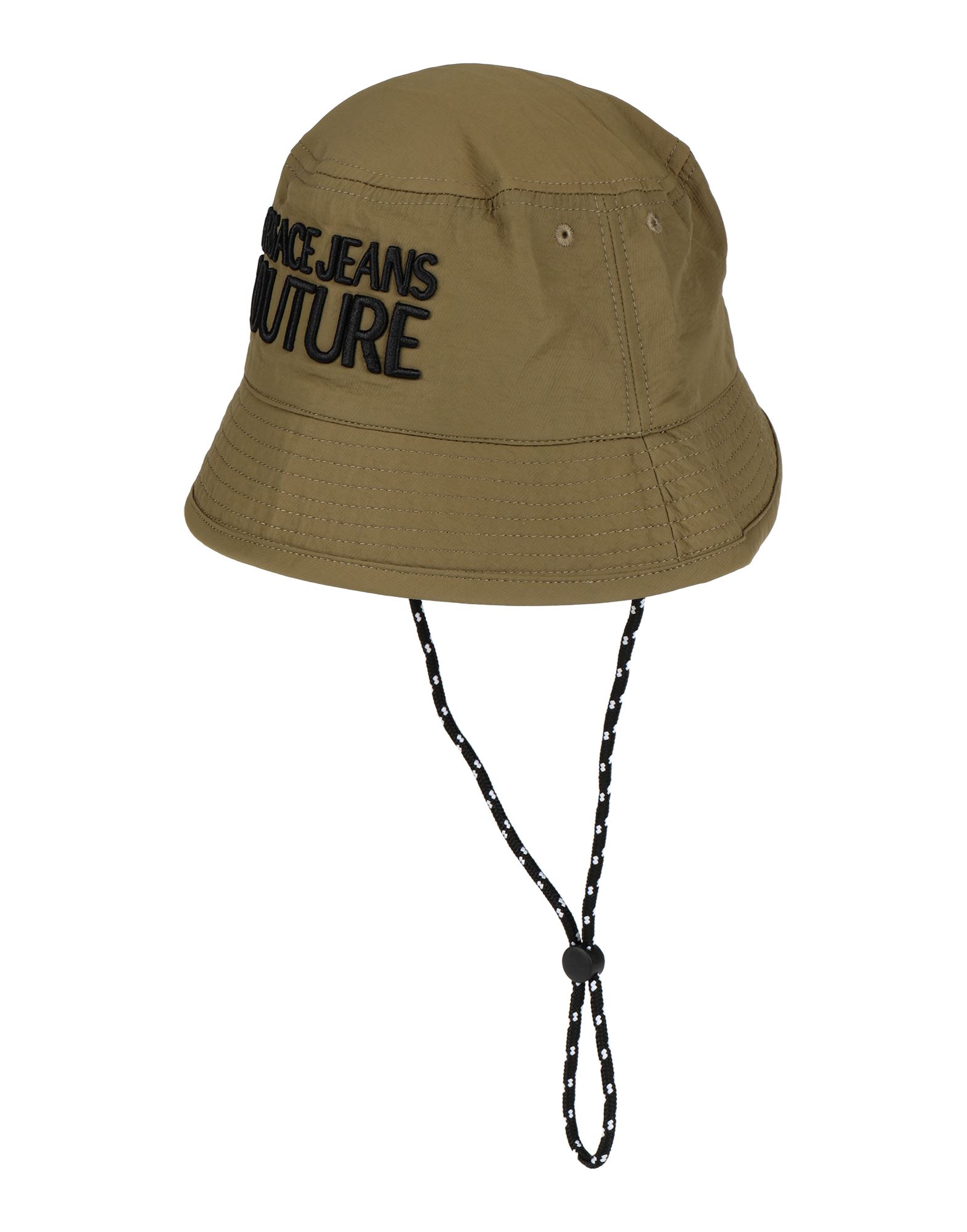 Versace Jeans Couture Hats In Military Green