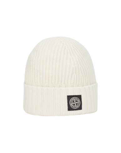 STONE ISLAND BABY N03A8 Hat Man Natural White USD 135