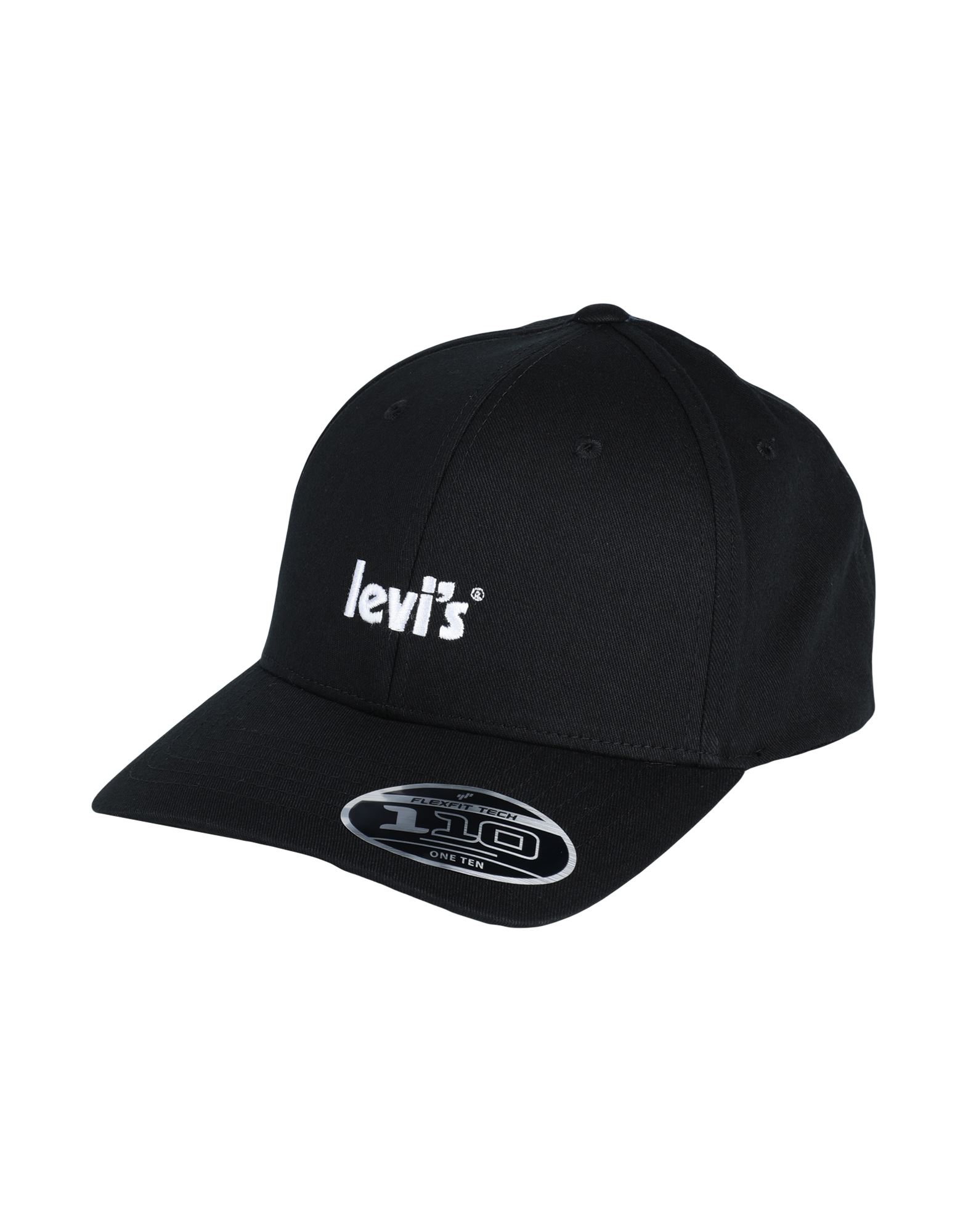 ԥ볫LEVI'S Unisex ˹ ֥å one size åȥ 98% / ݥꥦ쥿 2% POSTER LOGO FLEXFIT CAP