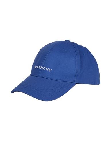 Givenchy Man Hat Blue Size Onesize Cotton, Acrylic