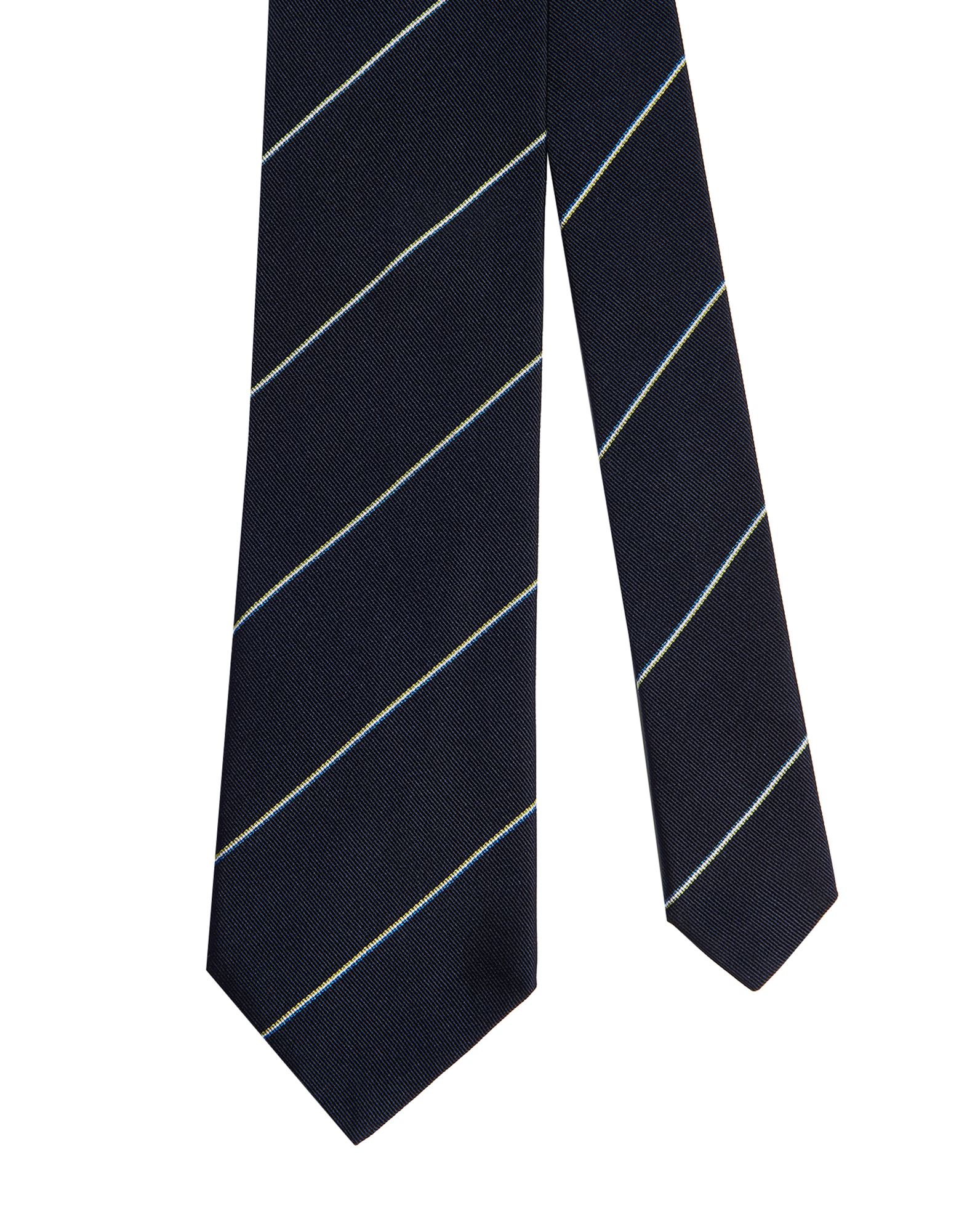 DUNHILL DUNHILL MAN TIES & BOW TIES MIDNIGHT BLUE SIZE - MULBERRY SILK