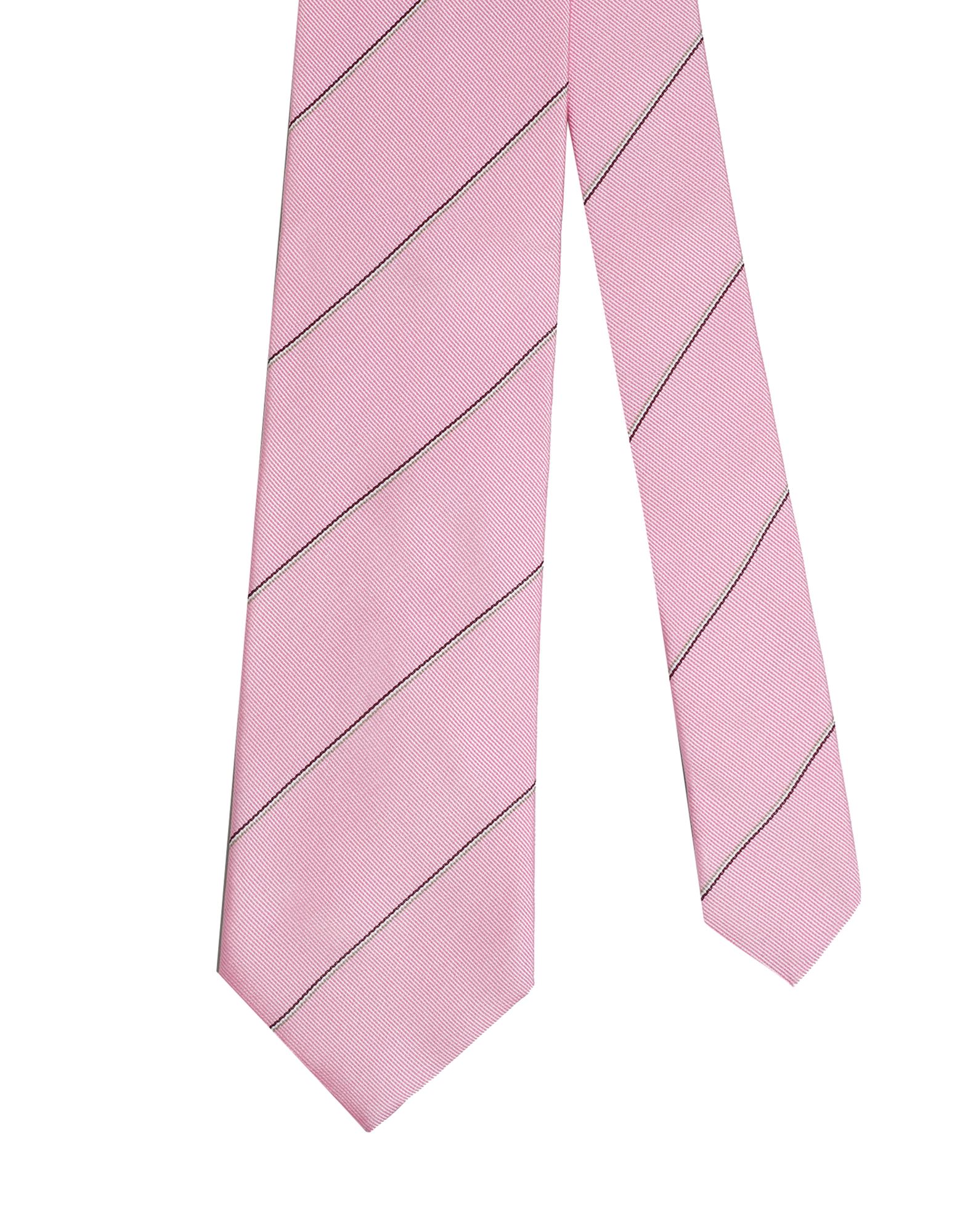 Dunhill Man Ties & Bow Ties Pink Size - Mulberry Silk