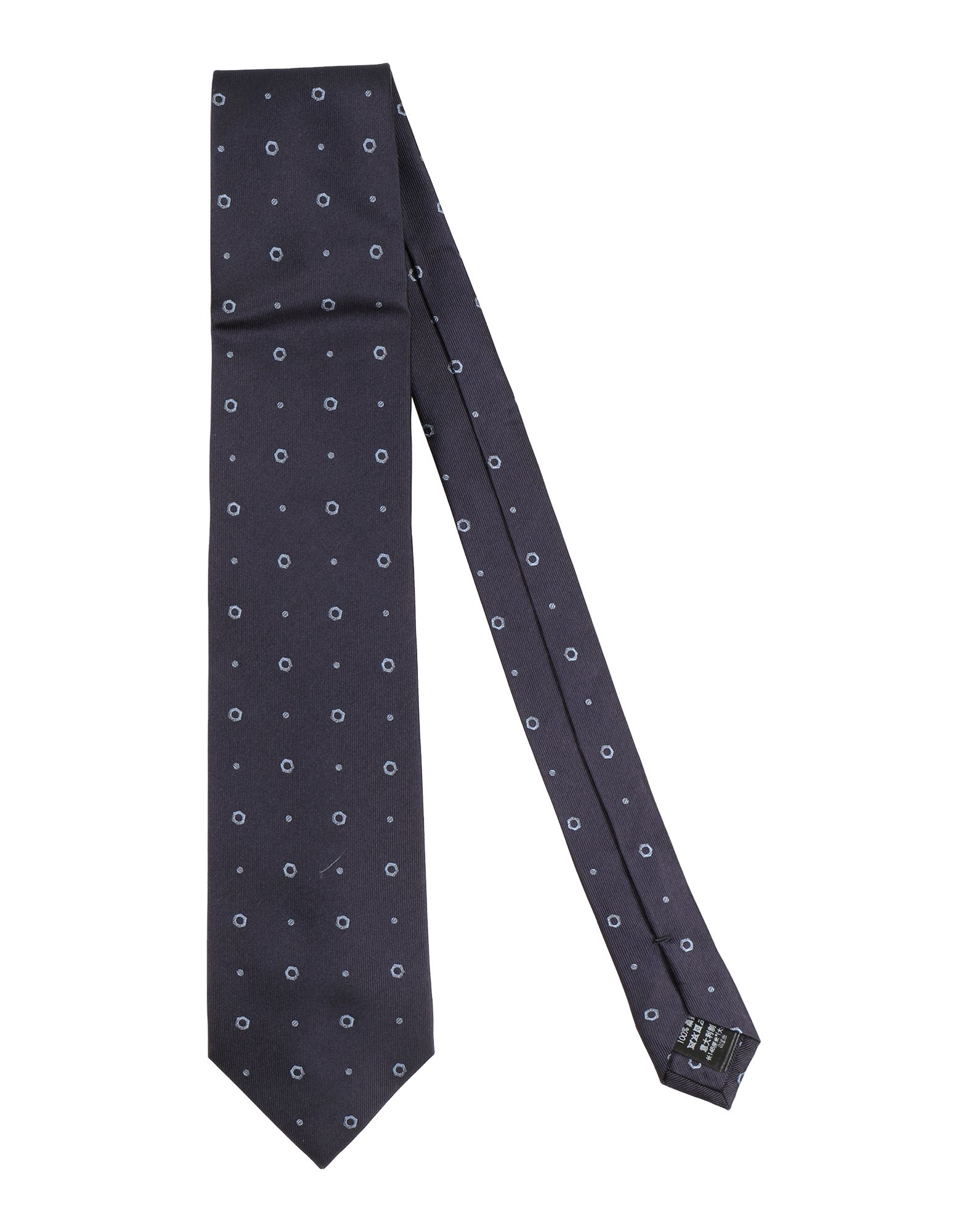 Dunhill Man Ties & Bow Ties Navy Blue Size - Mulberry Silk