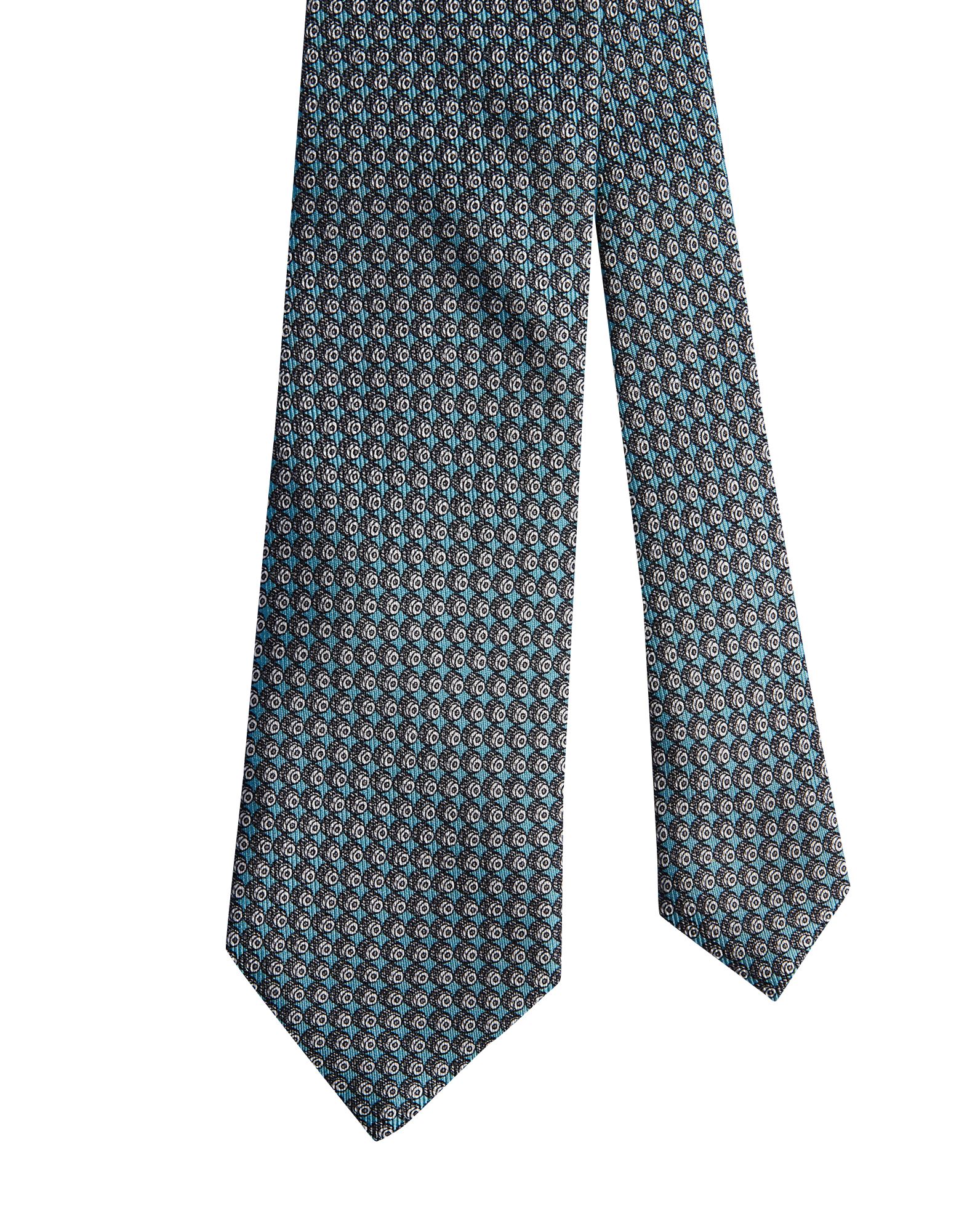 Dunhill Man Ties & Bow Ties Sky Blue Size - Mulberry Silk