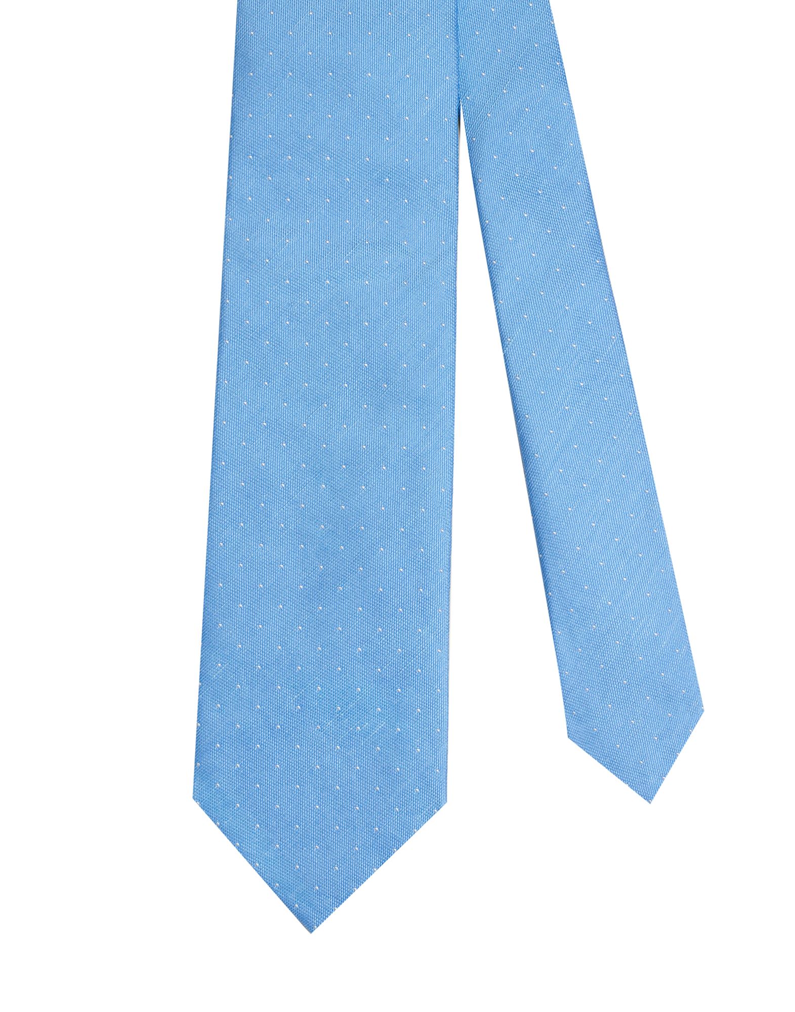 Dunhill Man Ties & Bow Ties Sky Blue Size - Mulberry Silk, Linen