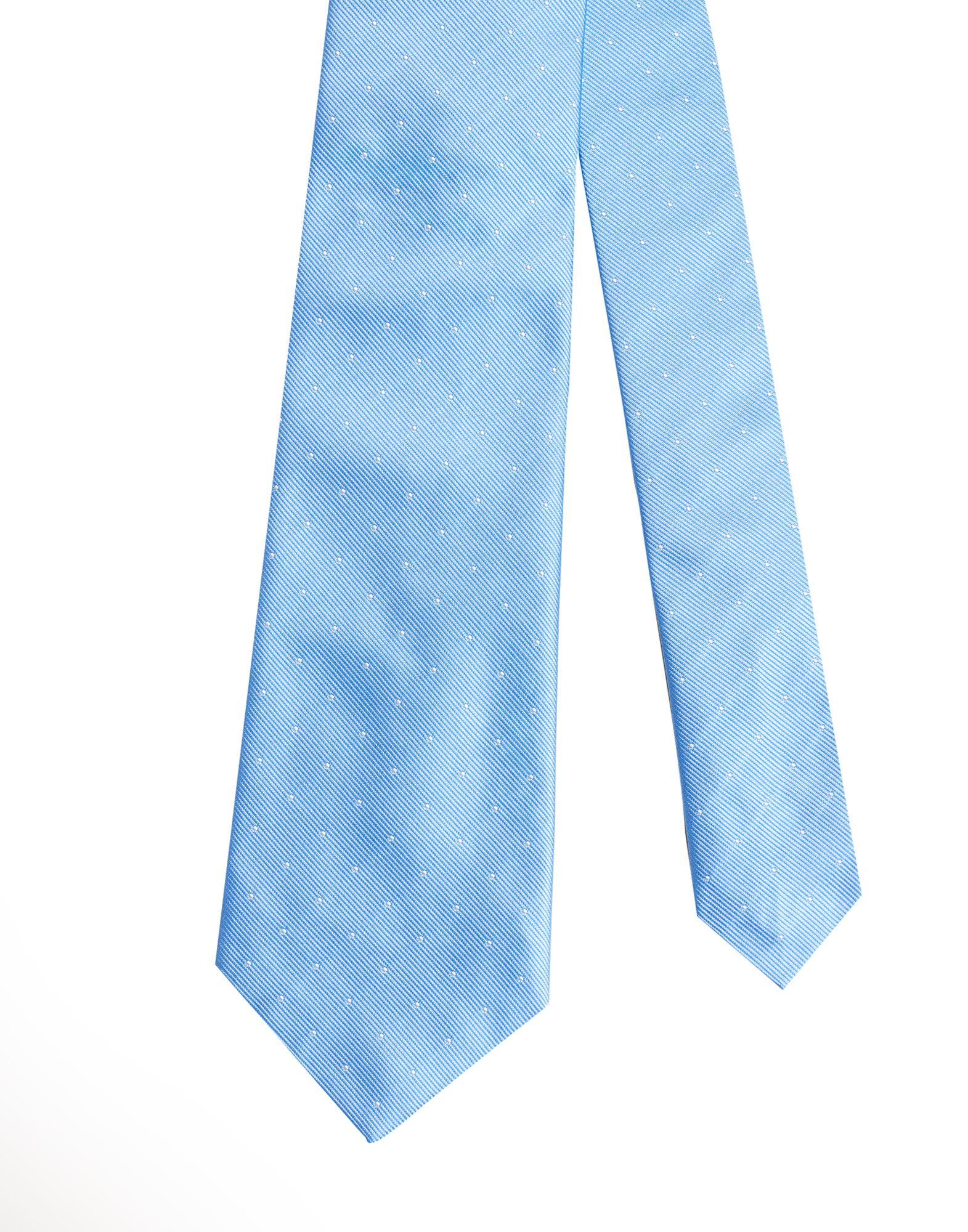 DUNHILL DUNHILL MAN TIES & BOW TIES SKY BLUE SIZE - MULBERRY SILK