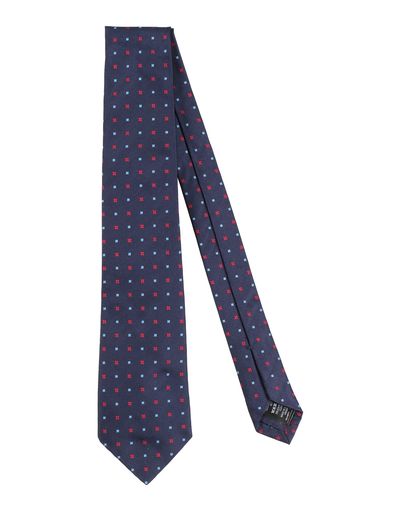 Dunhill Man Ties & Bow Ties Midnight Blue Size - Mulberry Silk