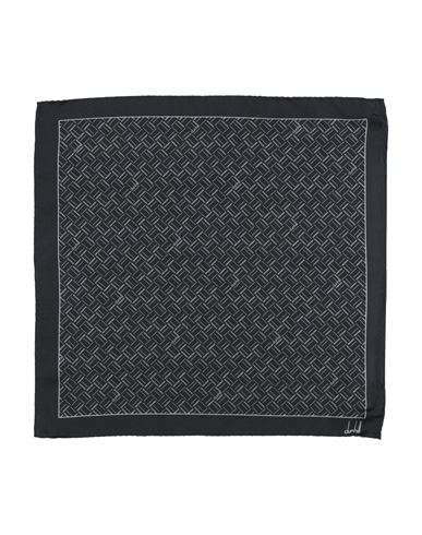 Dunhill Man Scarf Black Size - Mulberry Silk