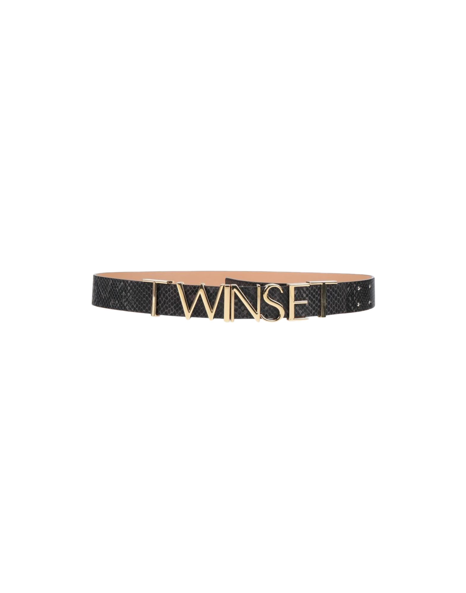 Twinset Belts In Black