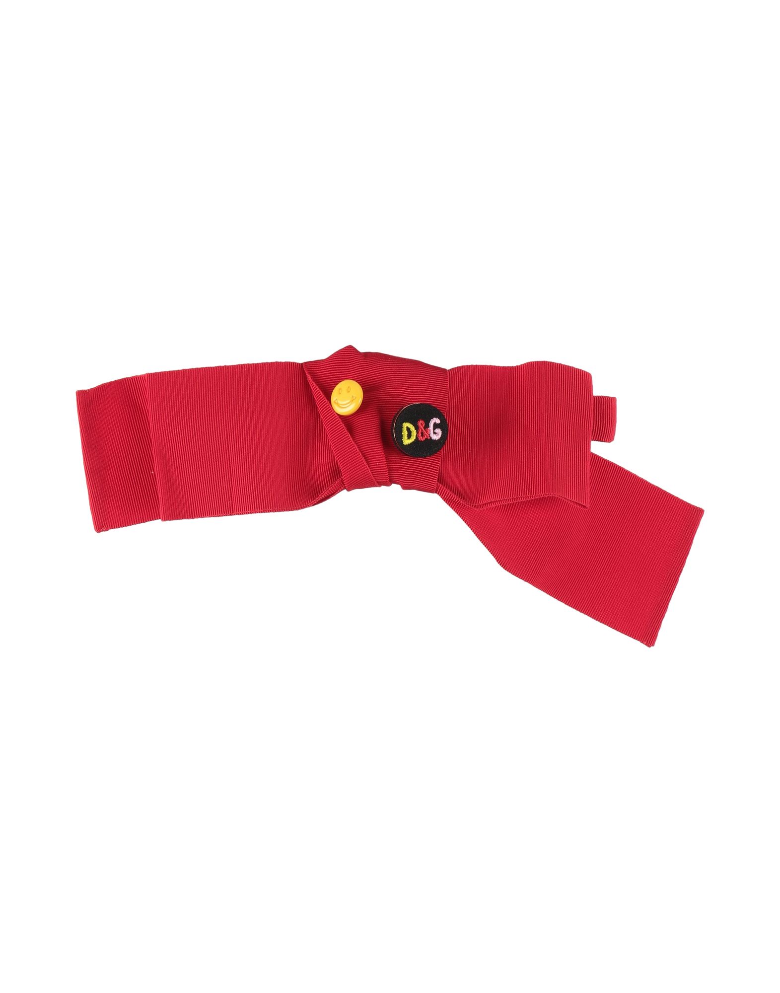 Dolce & Gabbana Kids'  Toddler Girl Ties & Bow Ties Red Size 3 Viscose, Cotton