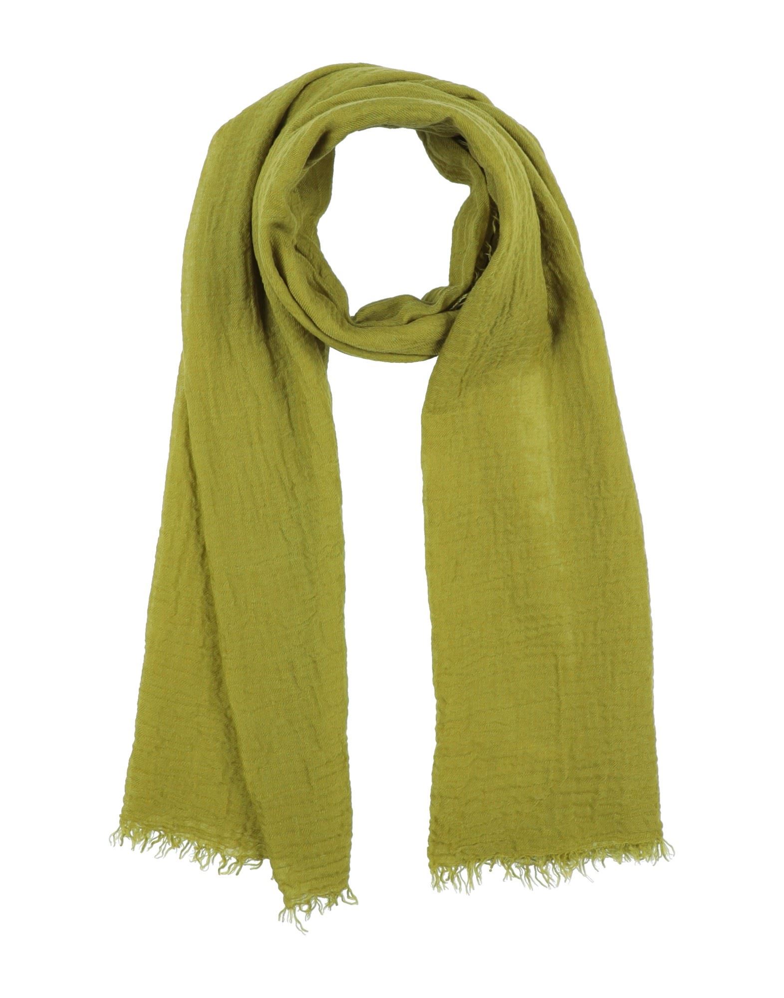 Caractere Scarves In Acid Green