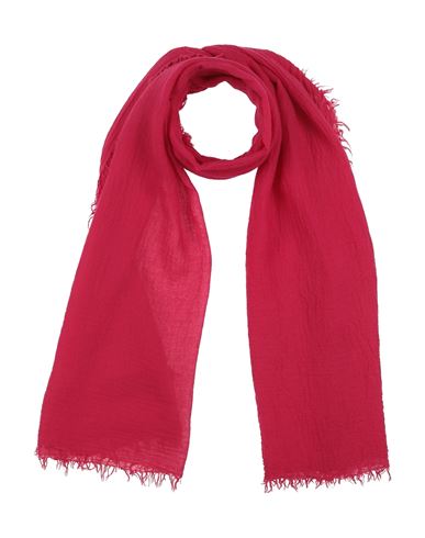 Caractere Caractère Woman Scarf Fuchsia Size - Lyocell, Wool In Pink