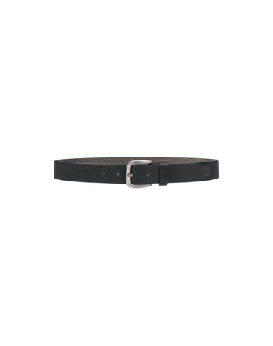 Anneclaire Woman Belt Midnight Blue Size 39.5 Soft Leather