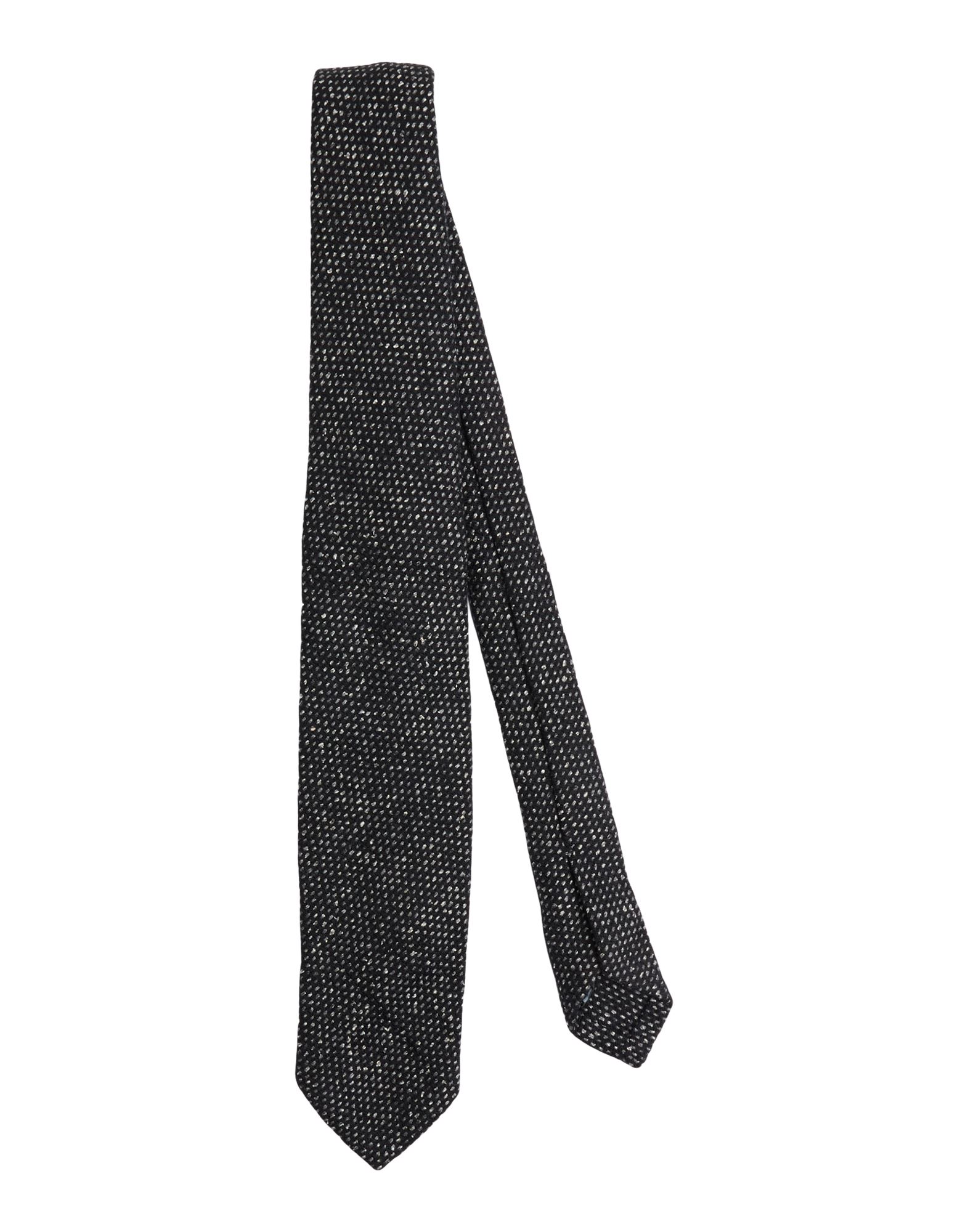 Dunhill Man Ties & Bow Ties Grey Size - Wool, Silk In Grey