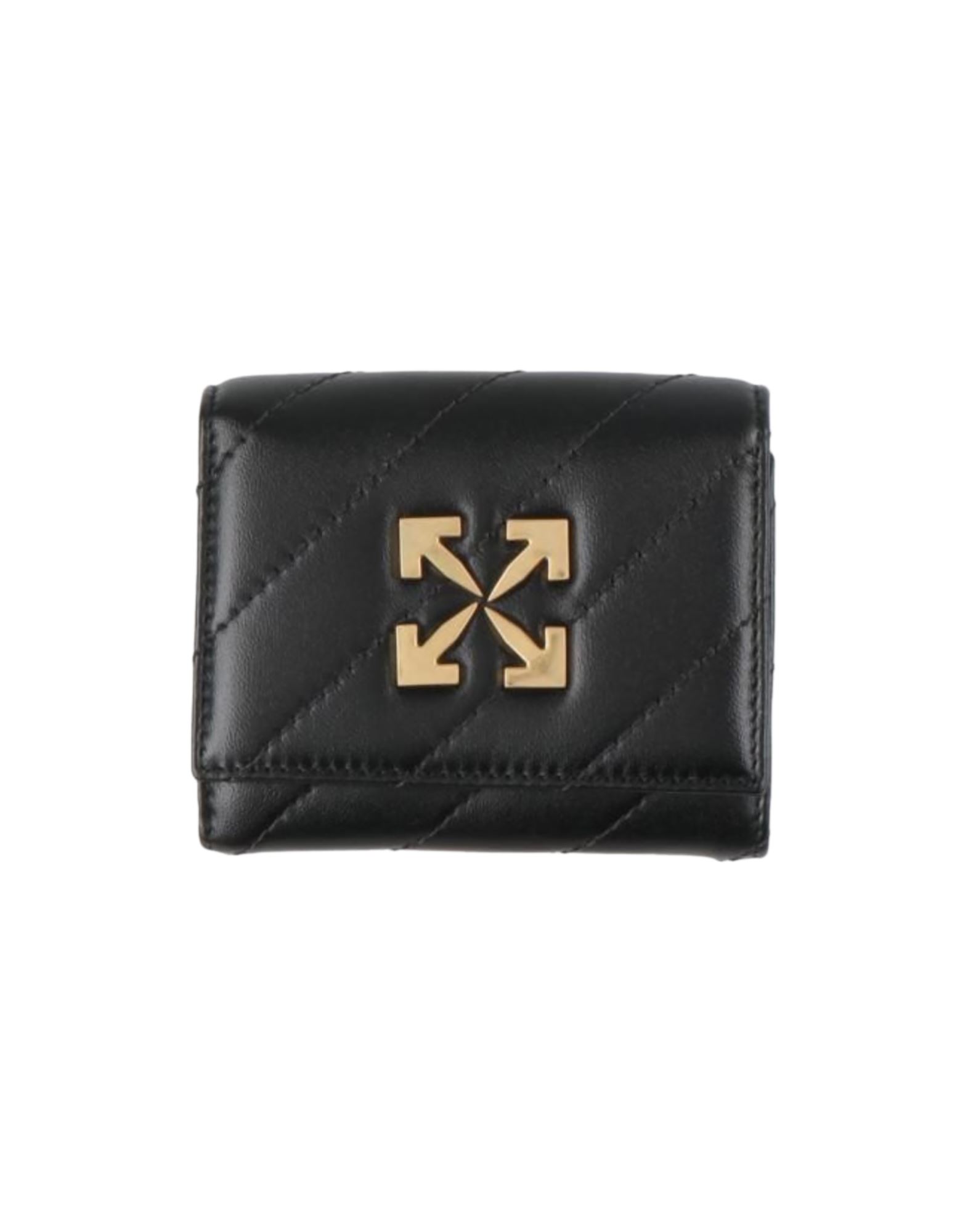 OFF-WHITE OFF-WHITE WOMAN WALLET BLACK SIZE - SOFT LEATHER