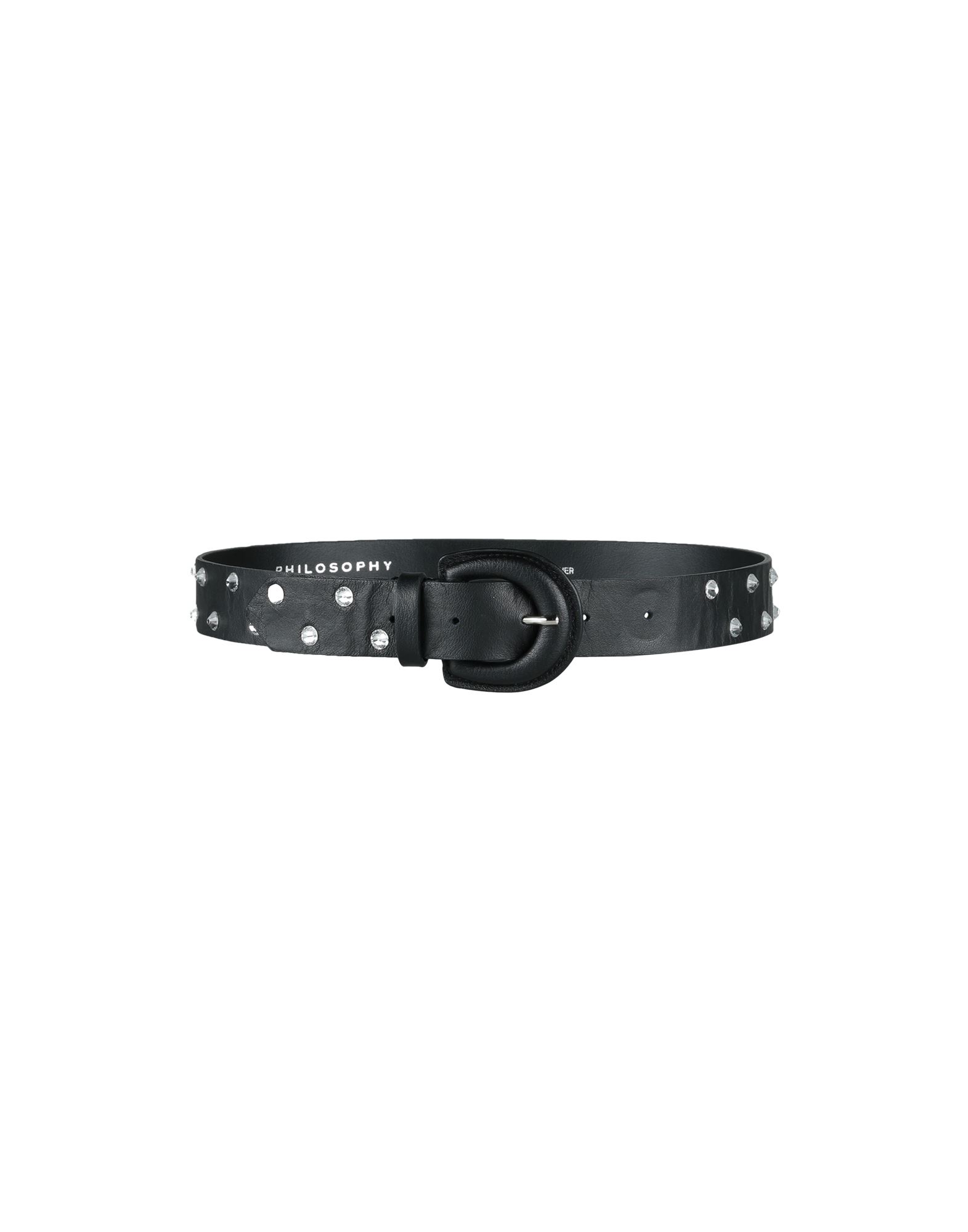Philosophy Di Lorenzo Serafini Belts In Black