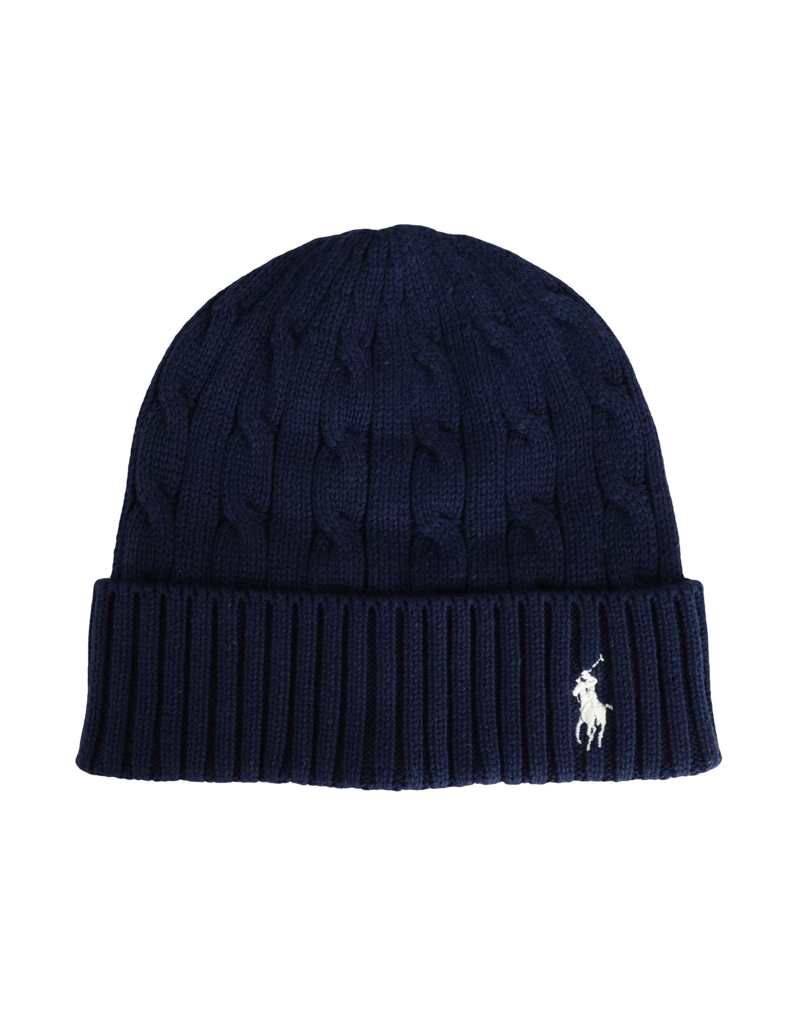 Polo Ralph Lauren Embroidered-logo Beanie In Dark Blue
