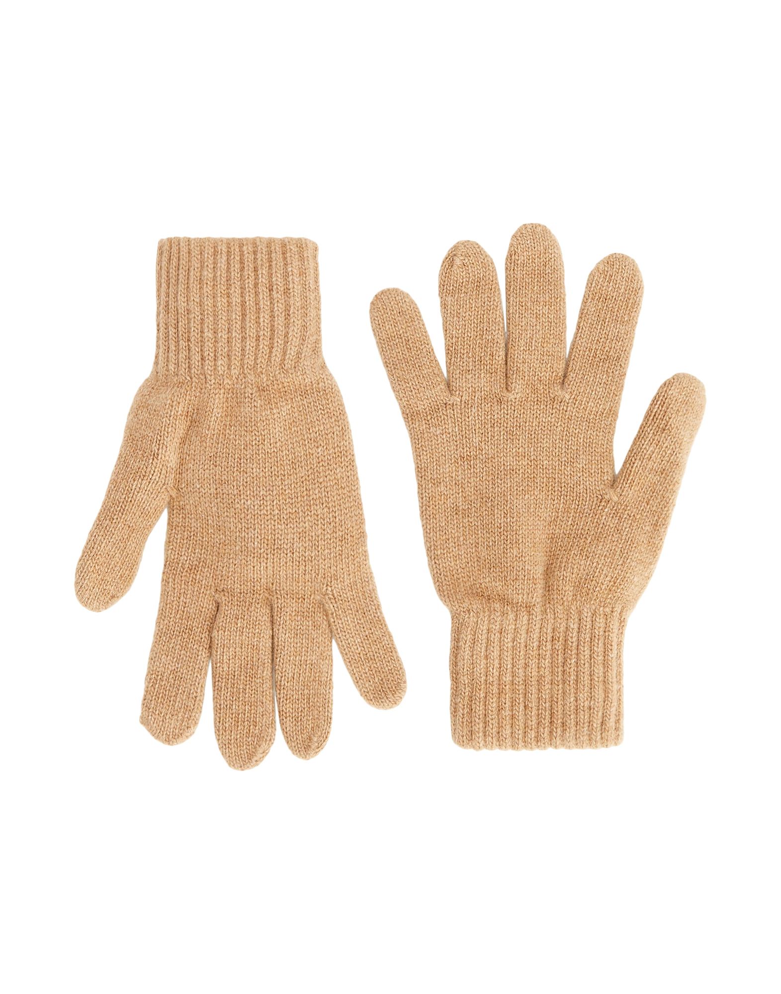 8 By Yoox Gloves In Beige