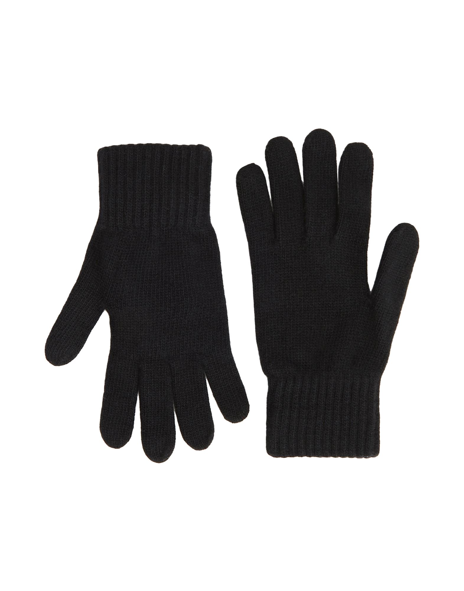 8 By Yoox Gloves In Black