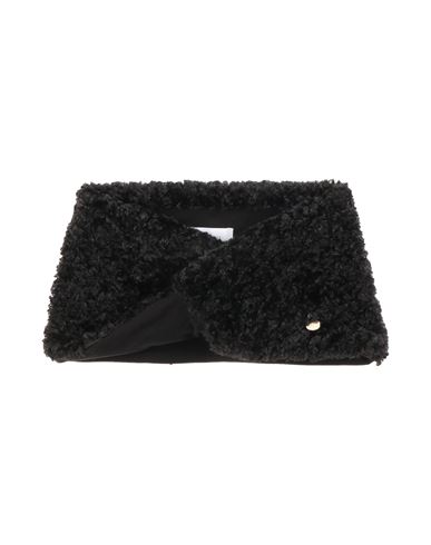 Clips More Woman Scarf Black Size - Polyester, Viscose, Elastane In Black