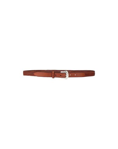 Campomaggi Woman Belt Tan Size 43.5 Cowhide In Brown